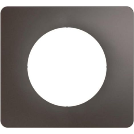 Legrand – Plaque de finition Céliane monoposte – Gris cendré – Fixation clipsable – Compatible mécanismes Céliane – Usage intérieur