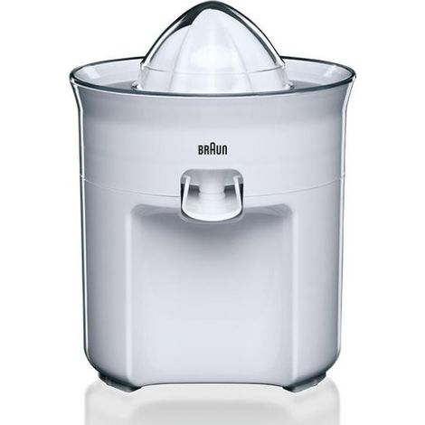 Presse Agrume Electrique BRAUN CJ3050WH - 60W - Blanc - Bec anti-goutte (1/2)