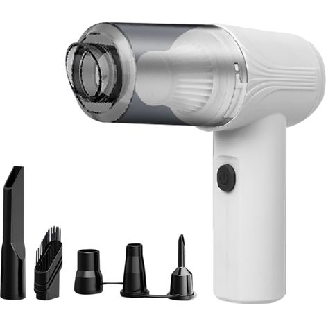 Aspirateur sans fil portatif 2 en 1 avec pompe de gonflage puissante et multifonction pour une utilisation à sec et humide. (1/5)