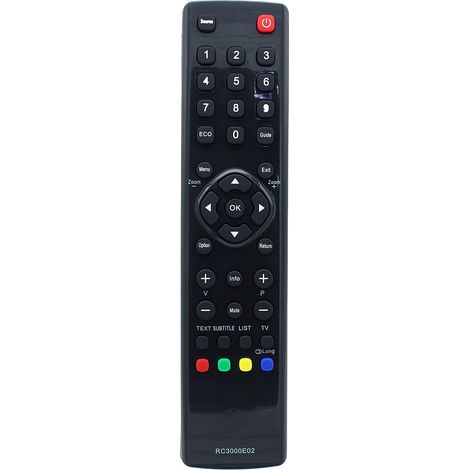 Télécommande de rechange pour téléviseur TCL L55F3300F L50D2700 L32D2700 L40D2700 L24D2700 L48D2700 F22B3903 H24E4404R L32S4600 3 L32 F3393 L32F3390C L32E3004 L32E3000C L32D3300C L32E3003 (1/5)