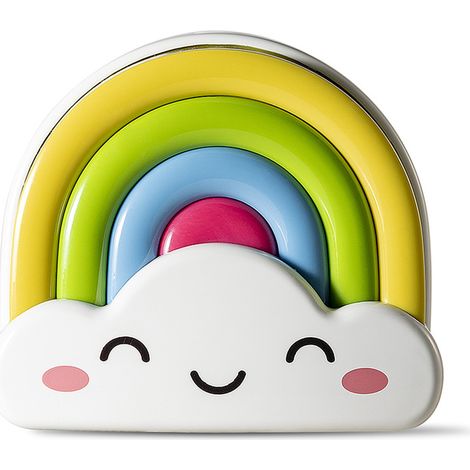 Veilleuse arc-en-ciel, veilleuse pour enfants à brancher de 0,5 W, veilleuse LED à capteur du crépuscule à l'aube