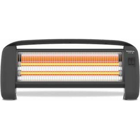 Taurus PR2SLIM Kompakter elektrischer Heizkörper schwarz 1200W