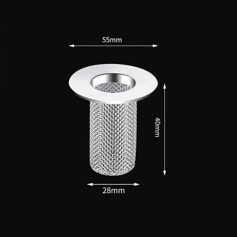 (No bullet core)Washbasin Plug Anti Odor Pop-Up Bounce Core Basin Stopper Hair Catcher Shower Sink Strainer Stainless Steel Filter Bouncing Core (1/4)