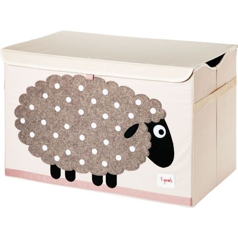 3 Sprouts - Toy Chest - Beige Sheep