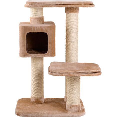 K&F Drashing Tree Big Cat 97 x 76 x 127 cm beige