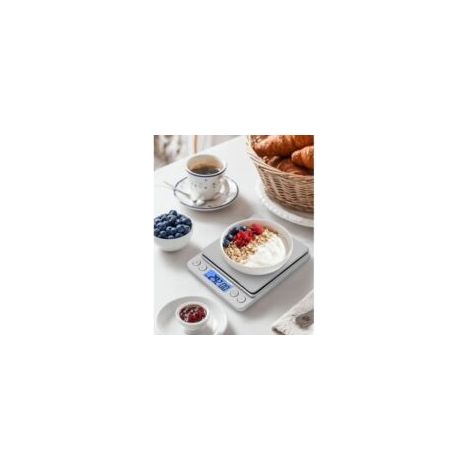 Präzisionswaage 500 g x 0,01 g – ideal zum Wiegen von Schmuck, in der Küche, beim Backen usw. – 1 Stück – Crezuo