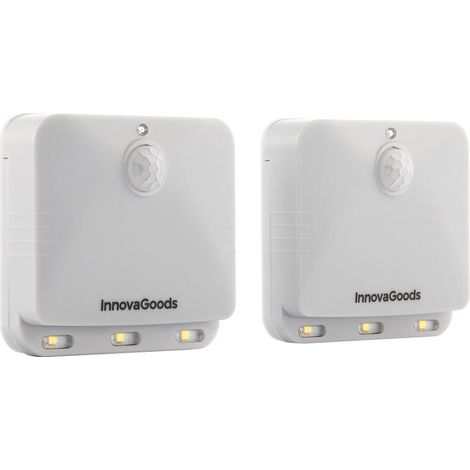Set mit 2 LED-Leuchten mit Bewegungssensor Innovagoods (1/5)