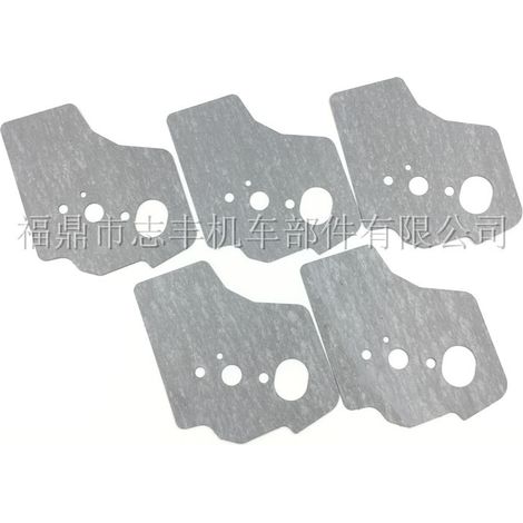The PT140-19 carburetor paper gasket is suitable for GX35 lawnmower accessories. (1/3)