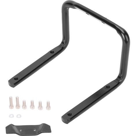Support double bouteille pour vélo, fixation sur tige de selle, accessoire cyclisme noir (1/5)