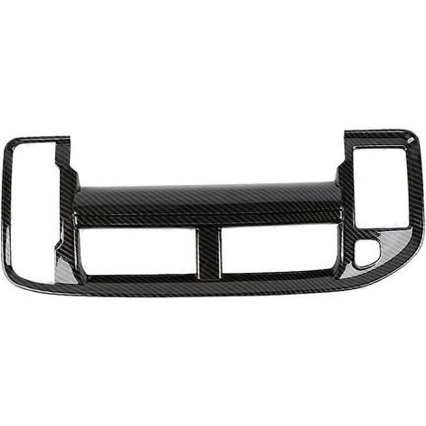 Cache de ventilation de console centrale pour Chevrolet Suburban 2020-2023 et Tahoe 2021-2023 - ABS imitation fibre de carbone (1/5)