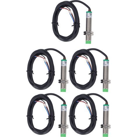 5 pièces interrupteur de proximité inductif M12 X 1 PNP IP65 capteur sans Contact étanche 6-36VDC (1/5)