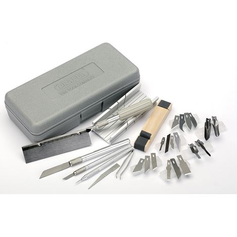 Draper 21835 Model Making Toolbox Set – 29-Piece Crafting and Hobby Tool Kit (1/5)