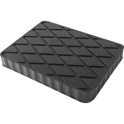 Tampon caoutchouc rectangulaire 160x120x20mm pour pont élévateur - EG 1138 - CLAS Equipements
