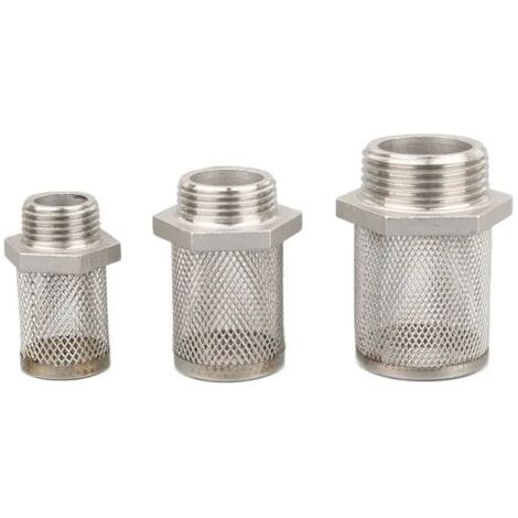 Filtre à mailles en acier inoxydable 304 (20 mm) pour tuyau d'arrosage, pompe de jardin, filtre à eau, filtre métallique.