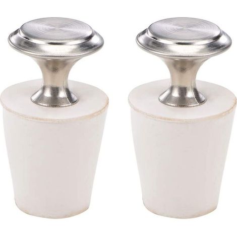 （21mm-24mm）2 Pack Rubber Stopper Winterizing Plug Swimming Pool Drain Hole