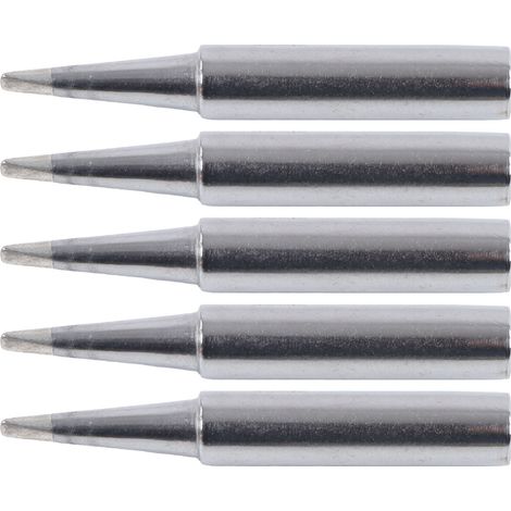 Kit de 5 pointes de fer à souder BGA pour station de soudage, avec noyau en cuivre et chauffage interne (900MT1.6D) (1/5)