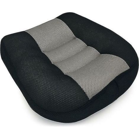 Car booster seat cushion 38x38x10 cm – Breathable polyester – Ergonomic non-slip – Optimal driving comfort (1/3)