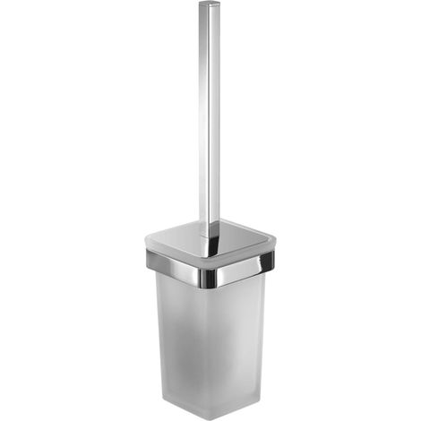 Sapho Gedy Samoa - WC-Bürste mit Halter, Glas matt/chrom A83313 (1/5)