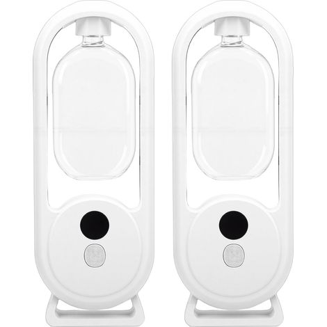 Lot de 2 diffuseurs d'huiles essentielles muraux automatiques, sans fil, avec veilleuse et autonomie de 60 jours. (1/5)