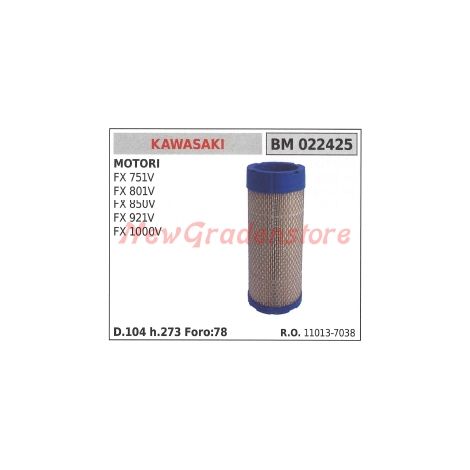 Filtro aria KAWASAKI motore FX 751V 801V 850V 921V 1000V 022425
