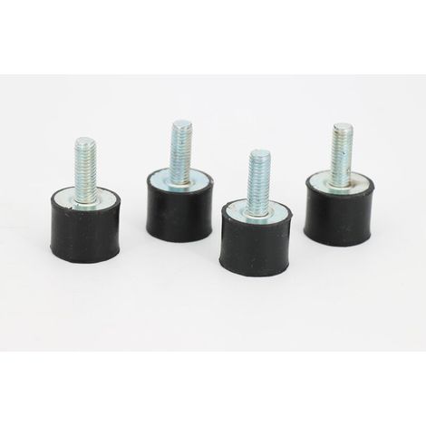 Lot de 4 - Silent bloc - support Anti Vibration Male x Femelle Ø25X20 M8X20 (1/3)