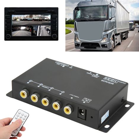 Mini 4-Kanal 720p Digital-Videorekorder für Wohnmobil/Transporter/LKW (Batterie nicht enthalten) (ST312) (1/5)