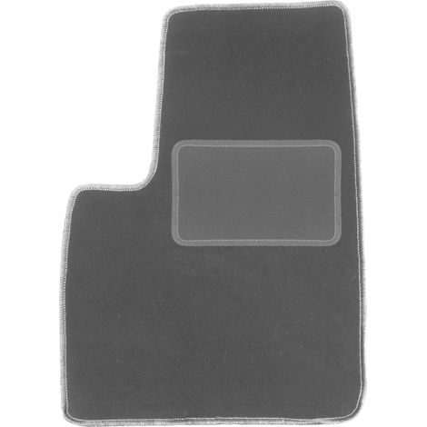 Alfombrilla de terciopelo para el conductor del Chrysler Pacifica Touring SUV (2003-2008) Grafito