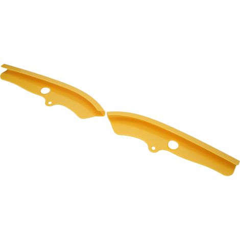 Protecteur de bouclier avant ABS 2 pièces remplacement Dodge Challenger SRT 392 2015-2018, lèvre inférieure pare-chocs, garniture spoiler, kit accessoires auto noir (1/5)