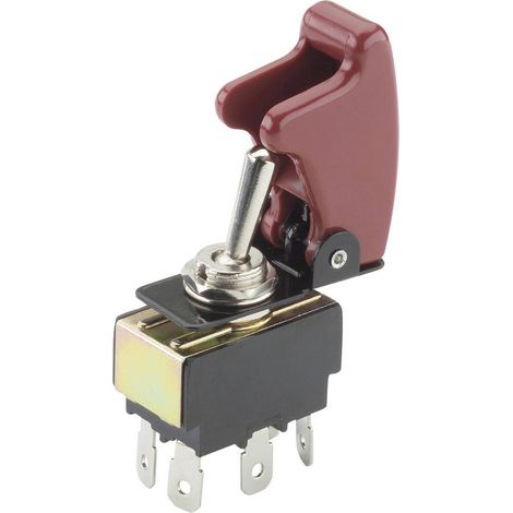 TRU COMPONENTS 1587823 TC-R13-28B-01/R17-10 Interruttore a levetta 250 V/AC 10 A 2 x On / On Permanente 1 pz.