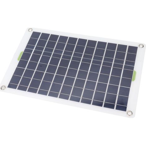 Chargeur Solaire Portable 30W 12V avec Contrôleur Intelligent, Étanche pour Camping-Car et Caravane (1/5)