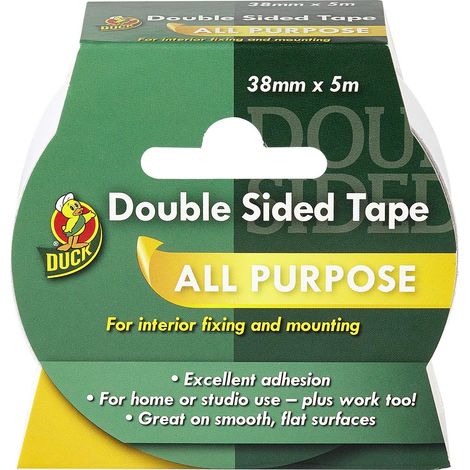 Duck 206982-38 millimetri x 5m doppio nastro interno lati