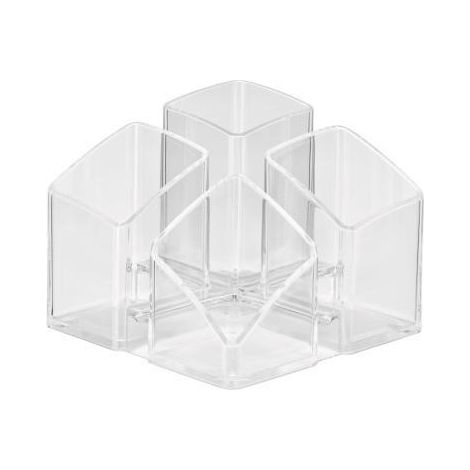 Stifteköcher SCALA 12,5 x 10 x 12,5 cm (B x H x T) Polystyrol transparent (1/4)