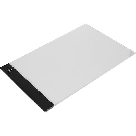 Tableau blanc LED portable A4 TY H TYPE C étanche pour écrire, dessiner et faire des dessins animés, avec cadre noir (gradation progressive) (1/5)