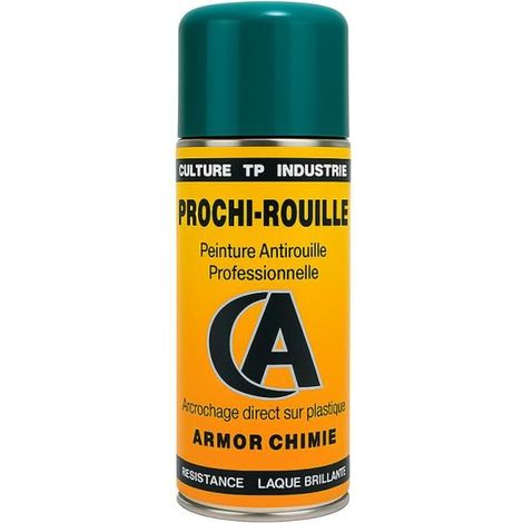 Bombe de peinture - Antirouille - Bleu Rolland NV 351 - Prochi-rouille - Armor Chimie - 400ml