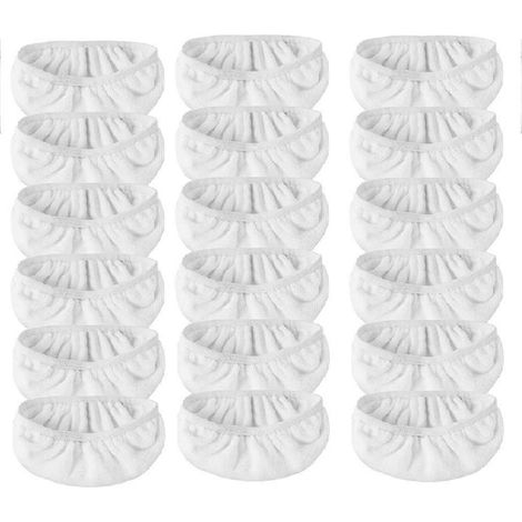 Lot de 18 pièces réutilisable serpillière rechange tampons pour Swiffer balayeuse humide serpillières microfibre (1/5)