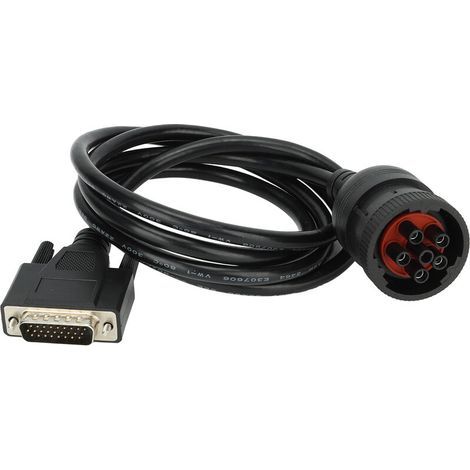 Adaptateur de Diagnostic pour cble Deutsch 121721, 26 broches mle à 6 broches femelle, cble de remplacement pour connecteurs de Diagnostic Deutsch 6 broches (1/4)