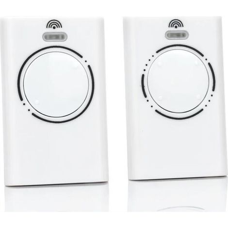 Télécommande porte de garage 2 canaux 868MHz – Compatible XT4 868 SLH, XT2 868 SLH – Auto-apprentissage – Dimensions 40x63x10mm (1/4)