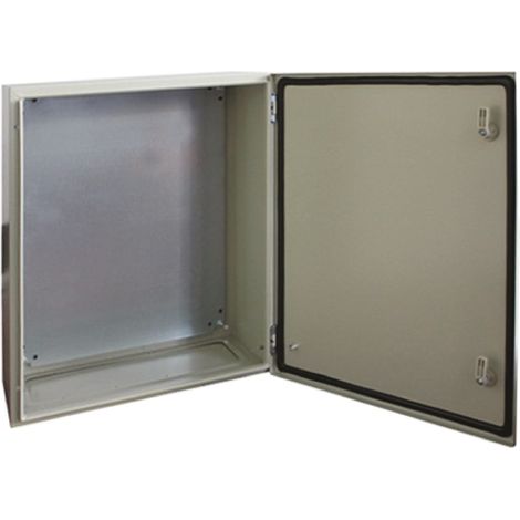 Coffret mural RS PRO en Acier RAL 7032 dim. ext. 700 x 500 x 260mm, IP66 ( Prix pour 1 )