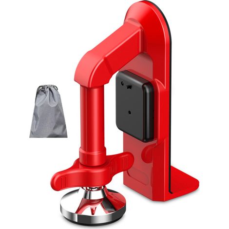 Fermaporta portatile con funzione di allarme, dispositivo antifurto, dispositivo di sicurezza multifunzionale per porte per la protezione personale.