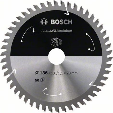 Standard Aluminium 136X20X50D:Cl - Bosch