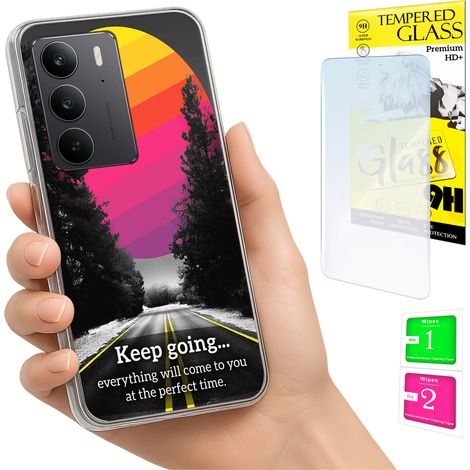 Coque pour Realme C75 / 14X 5G avec protection photo et verre trempé 9H (1/5)