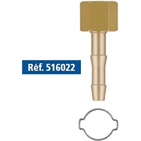 Kit de raccordement pour détendeur ou chalumeau 1/4 droite LE LORRAIN