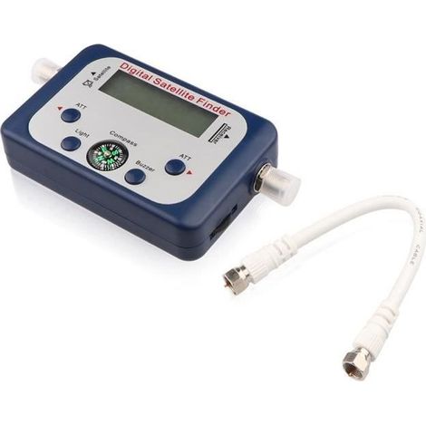 Pointeur de satellite avec câble GSF-9506 Satfinder numérique Satellite Finder Testeur de compteur de signal (1/4)
