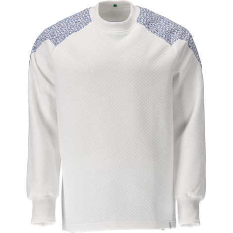 Mascot Sweatshirt 20084-932-0691 Gr. 4XL weiss/azurblau (1/4)