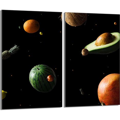 Glasschutzplatte für den Herd 2x30x52 Fruit (1/5)