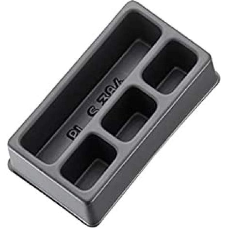 Organizador Facom pl.s384 plástico resistente negro