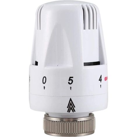 Vanne de radiateur thermostatique en laiton de 1/2" - Type droite DN15 - Contrôle automatique de la température - Chauffage au sol(DN15) (1/3)