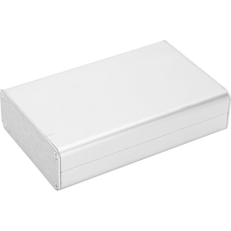 Boîtier en alliage d'aluminium pour circuit imprimé divisé, boîte de jonction pour projets électriques, profilé 27,7 x 71 x 110 mm (1/5)