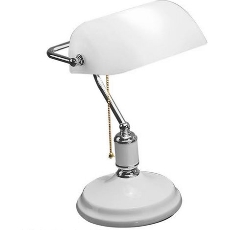 Lampe de chevet blanche créative et tendance, lampe rétro pour enfants, prise européenne. (1/5)