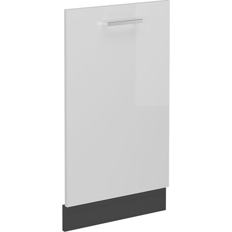 Coperchio per lavastoviglie R-Line, Bianco lucido, 45 cm senza piano di lavoro, Vicco